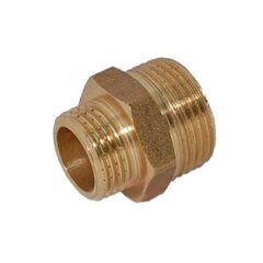 Ниппель НН 1"х1/2" переходной латунь